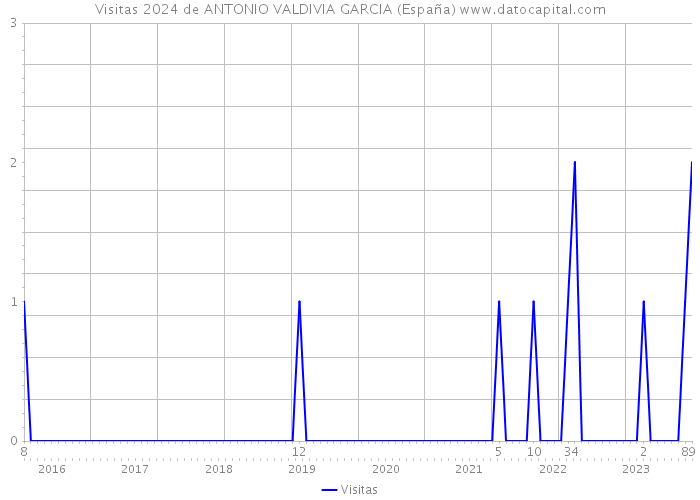 Visitas 2024 de ANTONIO VALDIVIA GARCIA (España) 