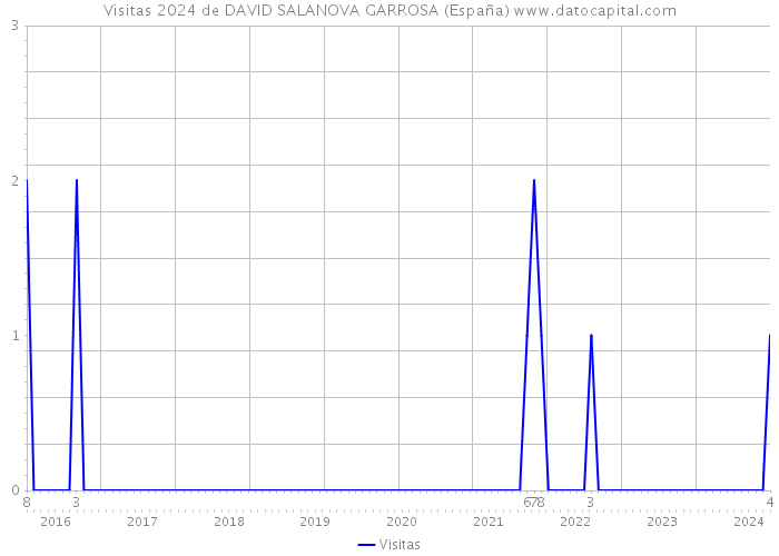 Visitas 2024 de DAVID SALANOVA GARROSA (España) 
