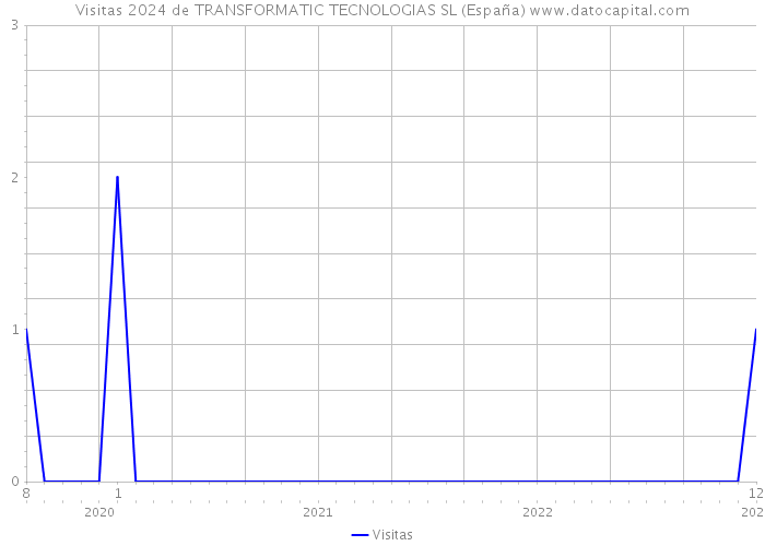 Visitas 2024 de TRANSFORMATIC TECNOLOGIAS SL (España) 