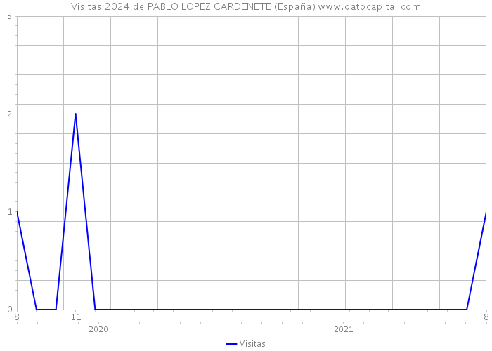 Visitas 2024 de PABLO LOPEZ CARDENETE (España) 