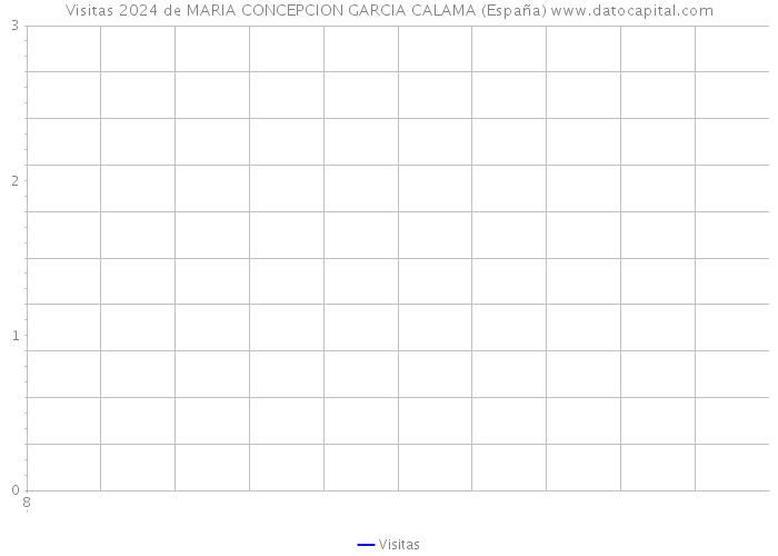 Visitas 2024 de MARIA CONCEPCION GARCIA CALAMA (España) 