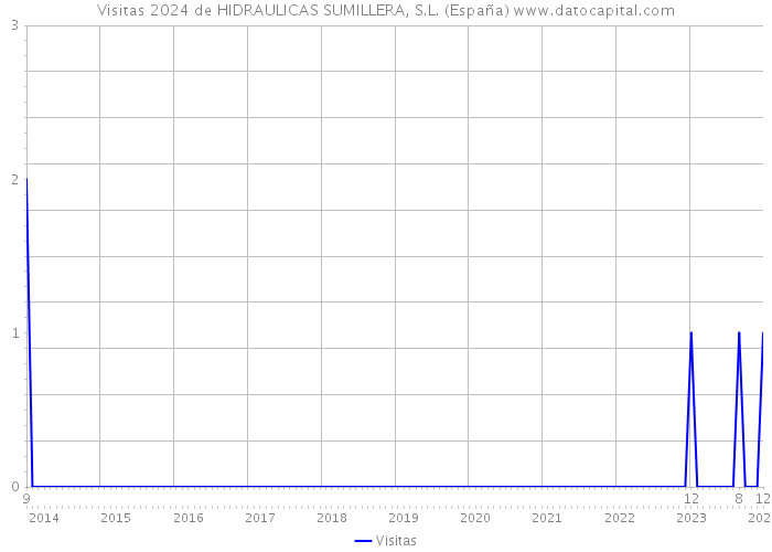 Visitas 2024 de HIDRAULICAS SUMILLERA, S.L. (España) 