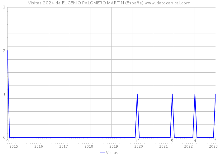 Visitas 2024 de EUGENIO PALOMERO MARTIN (España) 