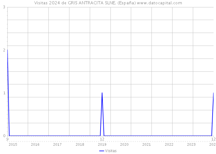 Visitas 2024 de GRIS ANTRACITA SLNE. (España) 