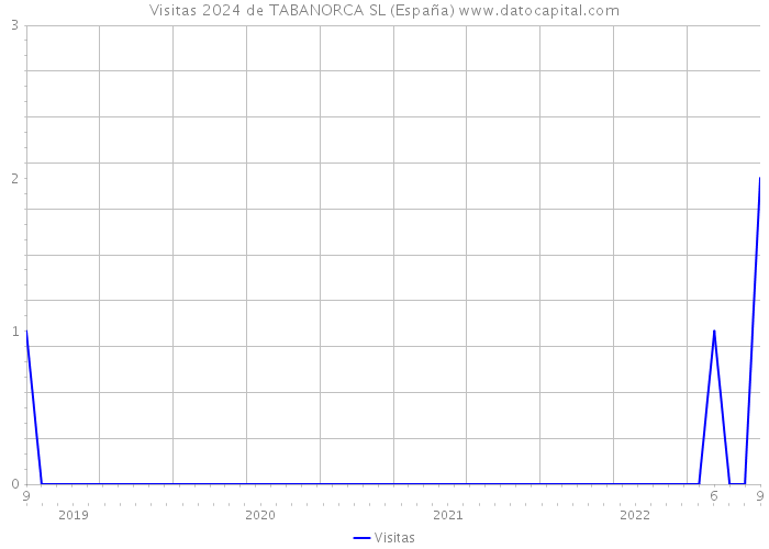 Visitas 2024 de TABANORCA SL (España) 