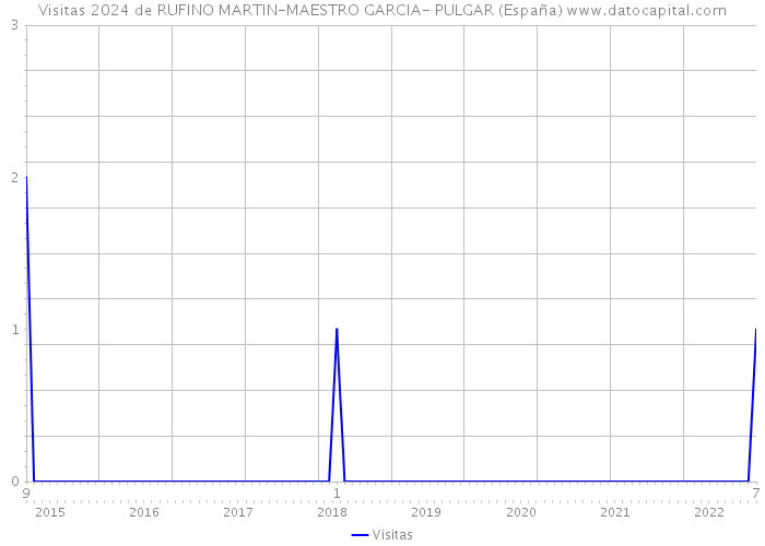 Visitas 2024 de RUFINO MARTIN-MAESTRO GARCIA- PULGAR (España) 