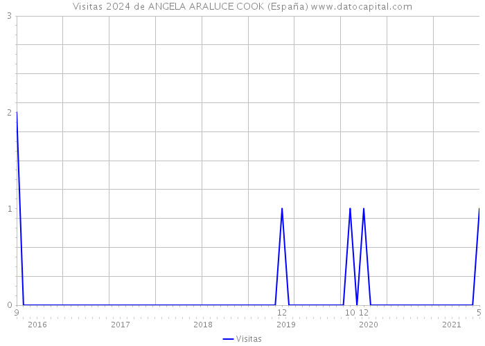 Visitas 2024 de ANGELA ARALUCE COOK (España) 