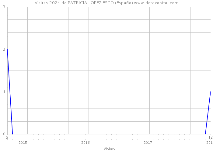 Visitas 2024 de PATRICIA LOPEZ ESCO (España) 