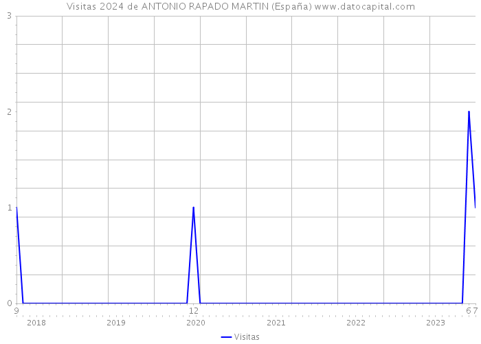 Visitas 2024 de ANTONIO RAPADO MARTIN (España) 