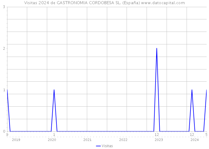 Visitas 2024 de GASTRONOMIA CORDOBESA SL. (España) 