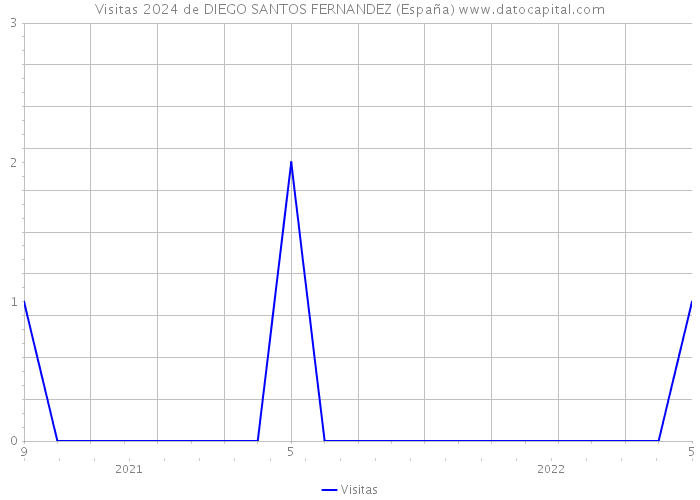 Visitas 2024 de DIEGO SANTOS FERNANDEZ (España) 