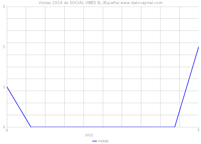 Visitas 2024 de SOCIAL VIBES SL (España) 