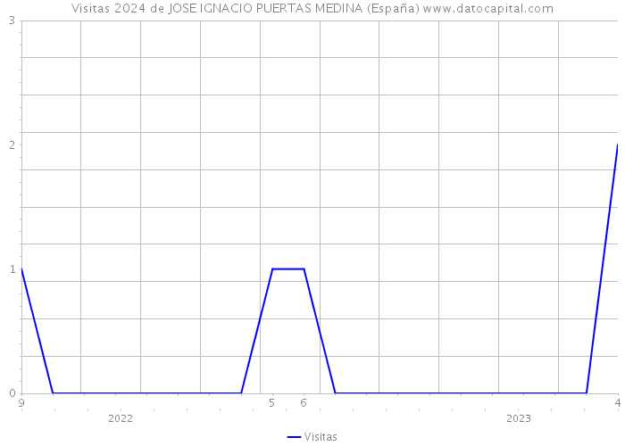 Visitas 2024 de JOSE IGNACIO PUERTAS MEDINA (España) 