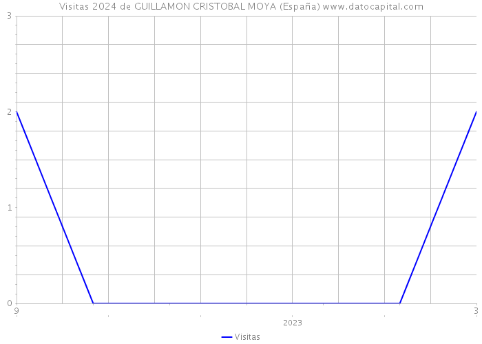 Visitas 2024 de GUILLAMON CRISTOBAL MOYA (España) 