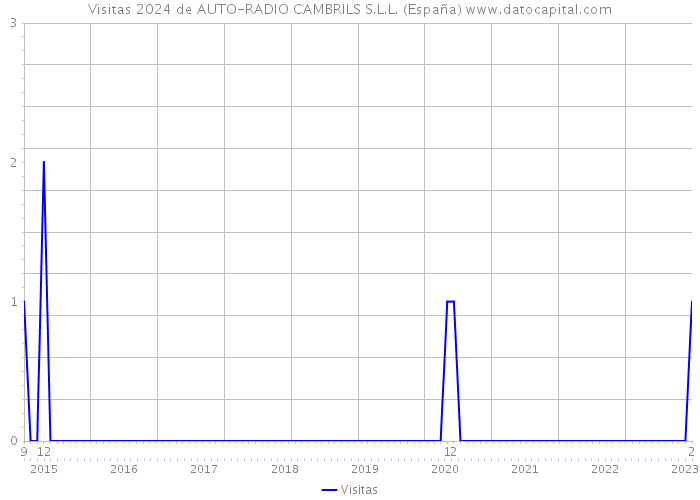 Visitas 2024 de AUTO-RADIO CAMBRILS S.L.L. (España) 