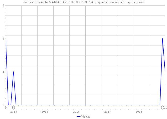 Visitas 2024 de MARIA PAZ PULIDO MOLINA (España) 