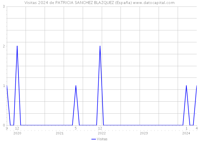 Visitas 2024 de PATRICIA SANCHEZ BLAZQUEZ (España) 