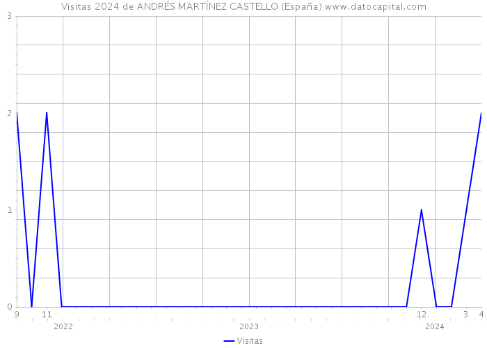 Visitas 2024 de ANDRÉS MARTÍNEZ CASTELLO (España) 