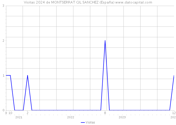 Visitas 2024 de MONTSERRAT GIL SANCHEZ (España) 