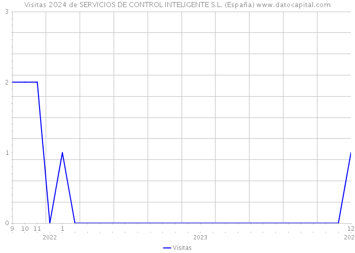 Visitas 2024 de SERVICIOS DE CONTROL INTELIGENTE S.L. (España) 