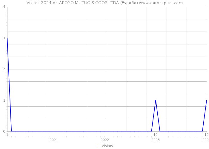 Visitas 2024 de APOYO MUTUO S COOP LTDA (España) 