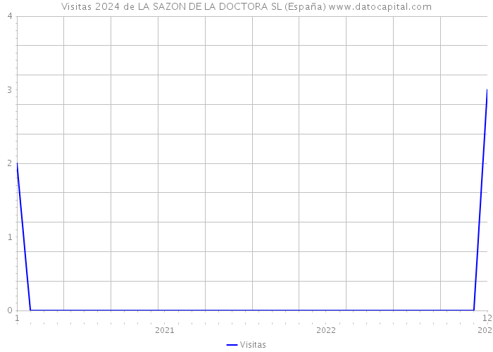 Visitas 2024 de LA SAZON DE LA DOCTORA SL (España) 