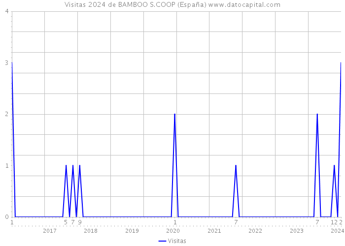 Visitas 2024 de BAMBOO S.COOP (España) 