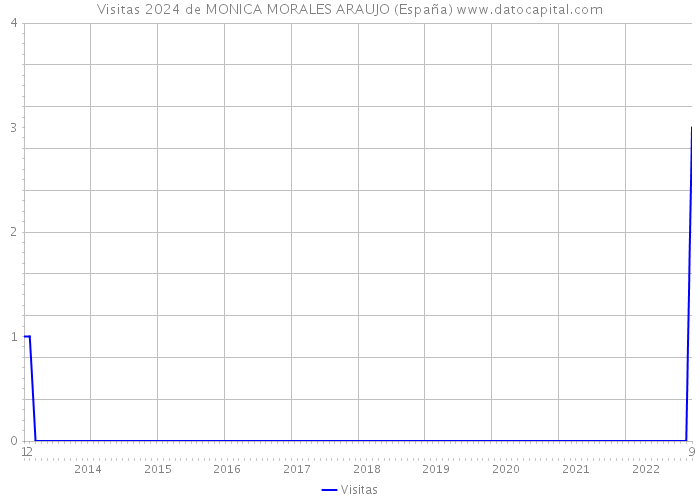 Visitas 2024 de MONICA MORALES ARAUJO (España) 