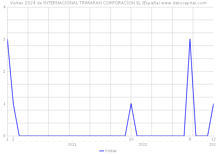 Visitas 2024 de INTERNACIONAL TRIMARAN CORPORACION SL (España) 