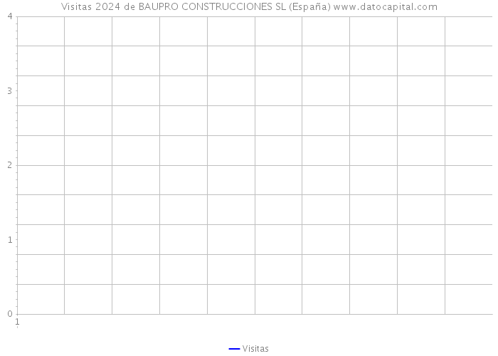 Visitas 2024 de BAUPRO CONSTRUCCIONES SL (España) 