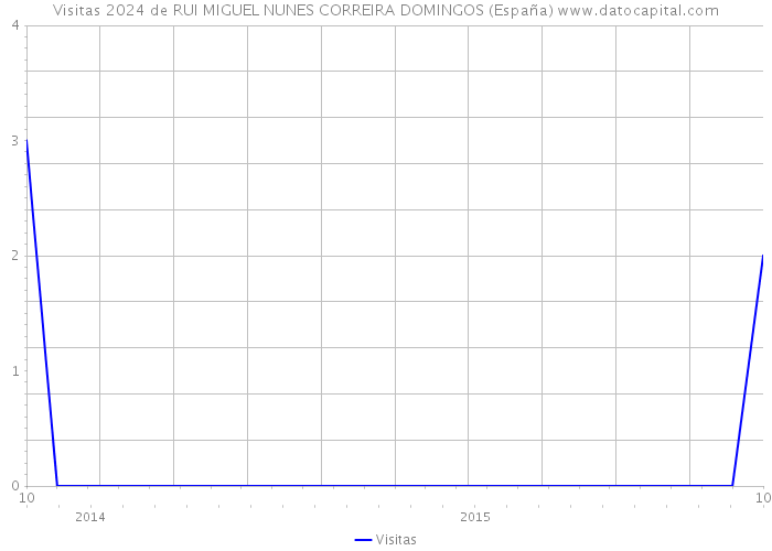Visitas 2024 de RUI MIGUEL NUNES CORREIRA DOMINGOS (España) 