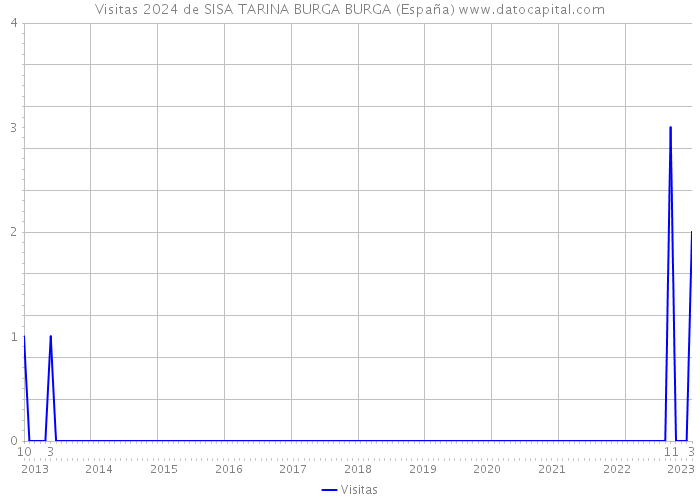Visitas 2024 de SISA TARINA BURGA BURGA (España) 