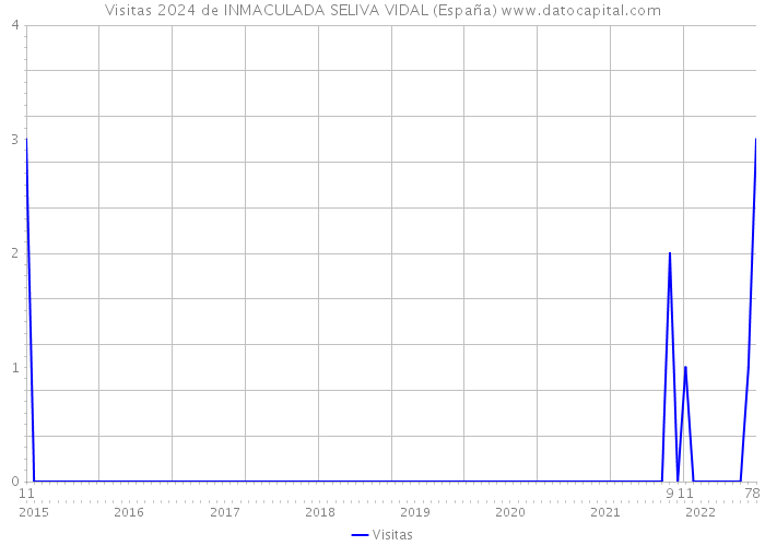 Visitas 2024 de INMACULADA SELIVA VIDAL (España) 