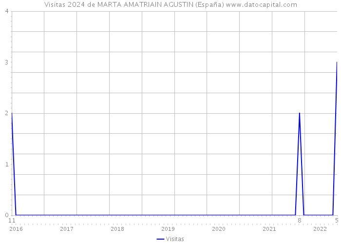 Visitas 2024 de MARTA AMATRIAIN AGUSTIN (España) 