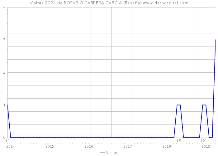 Visitas 2024 de ROSARIO CABRERA GARCIA (España) 