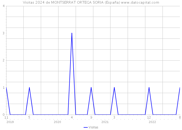 Visitas 2024 de MONTSERRAT ORTEGA SORIA (España) 