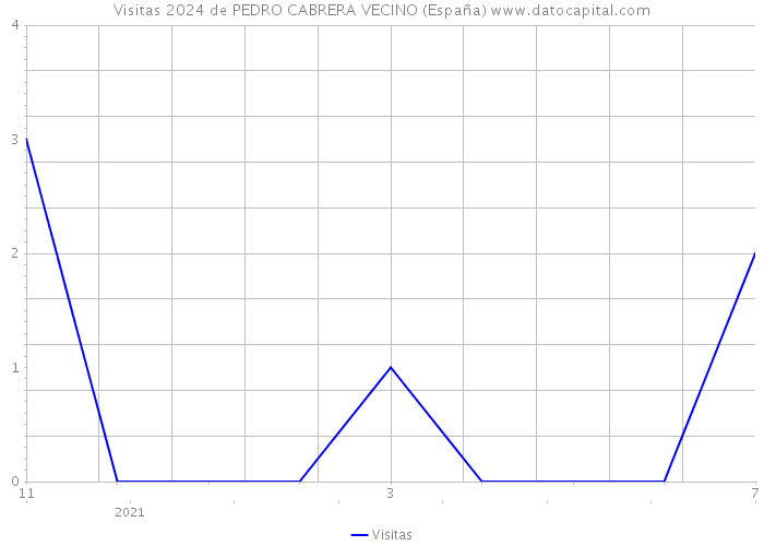 Visitas 2024 de PEDRO CABRERA VECINO (España) 