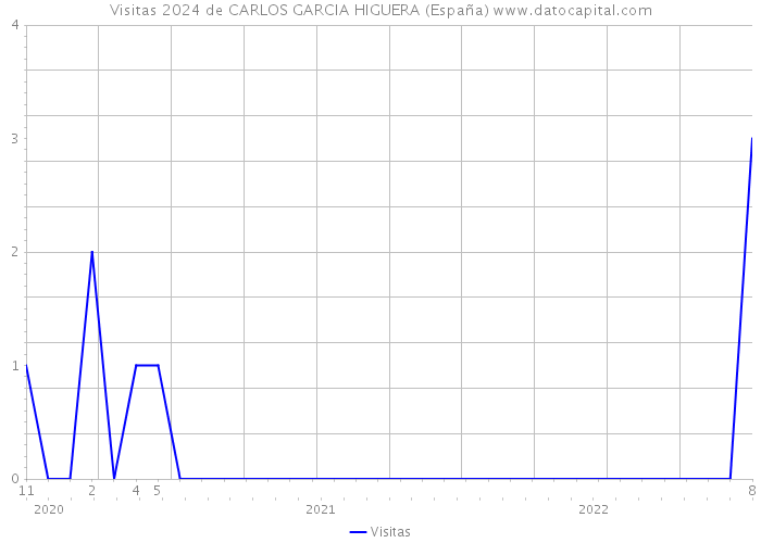 Visitas 2024 de CARLOS GARCIA HIGUERA (España) 