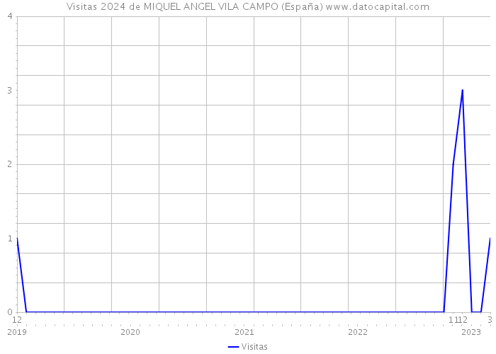 Visitas 2024 de MIQUEL ANGEL VILA CAMPO (España) 