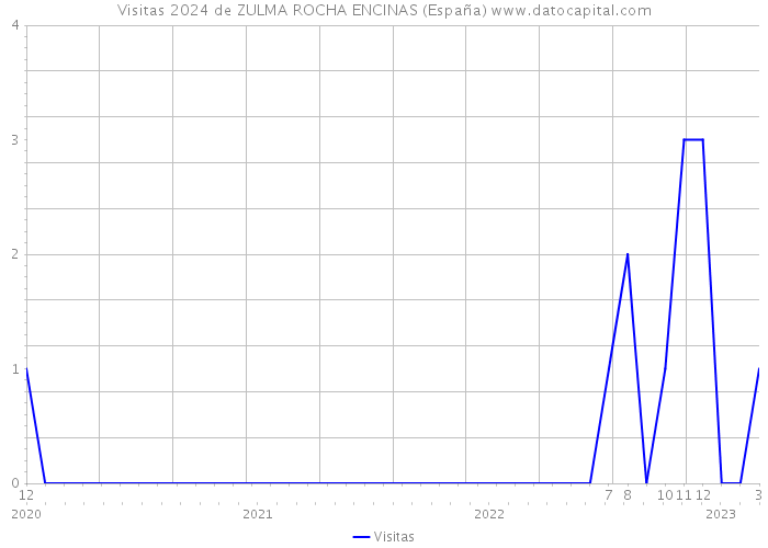 Visitas 2024 de ZULMA ROCHA ENCINAS (España) 