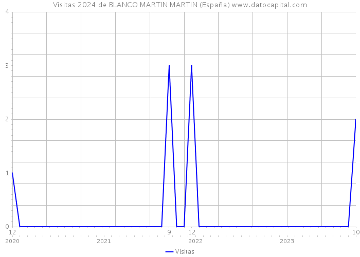 Visitas 2024 de BLANCO MARTIN MARTIN (España) 