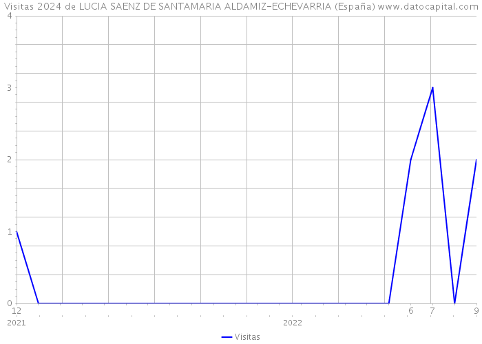 Visitas 2024 de LUCIA SAENZ DE SANTAMARIA ALDAMIZ-ECHEVARRIA (España) 