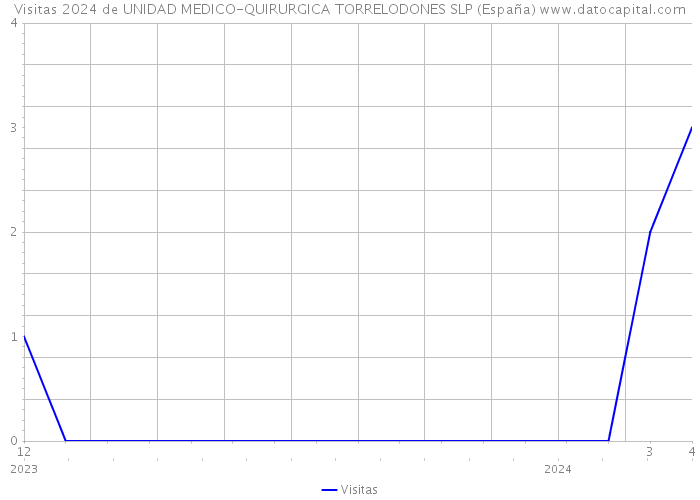 Visitas 2024 de UNIDAD MEDICO-QUIRURGICA TORRELODONES SLP (España) 