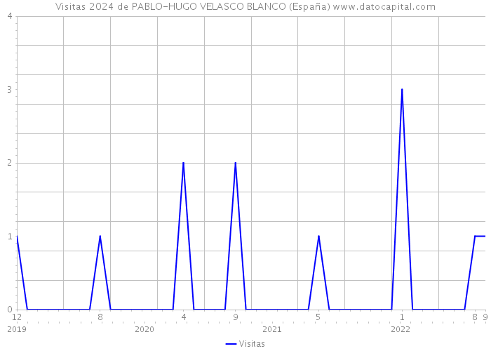 Visitas 2024 de PABLO-HUGO VELASCO BLANCO (España) 