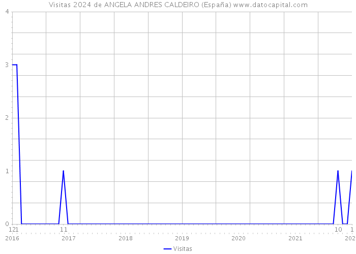 Visitas 2024 de ANGELA ANDRES CALDEIRO (España) 