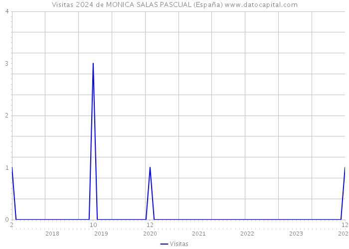 Visitas 2024 de MONICA SALAS PASCUAL (España) 