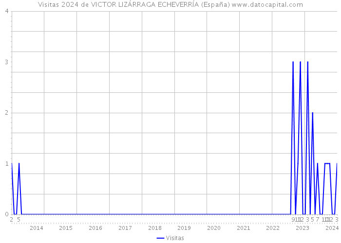 Visitas 2024 de VICTOR LIZÁRRAGA ECHEVERRÍA (España) 