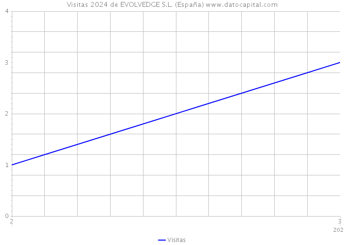 Visitas 2024 de EVOLVEDGE S.L. (España) 