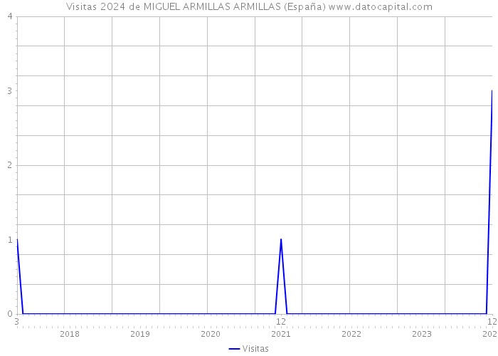 Visitas 2024 de MIGUEL ARMILLAS ARMILLAS (España) 