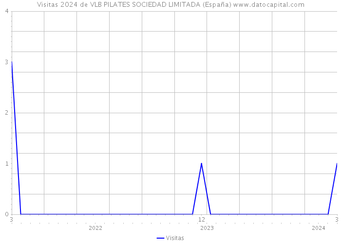 Visitas 2024 de VLB PILATES SOCIEDAD LIMITADA (España) 